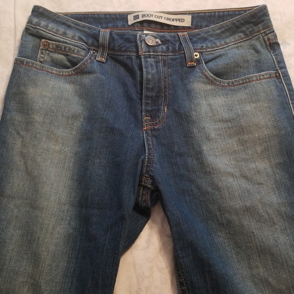 GAP BOOTCUT CROPPED JEANS - Picture 1 of 4